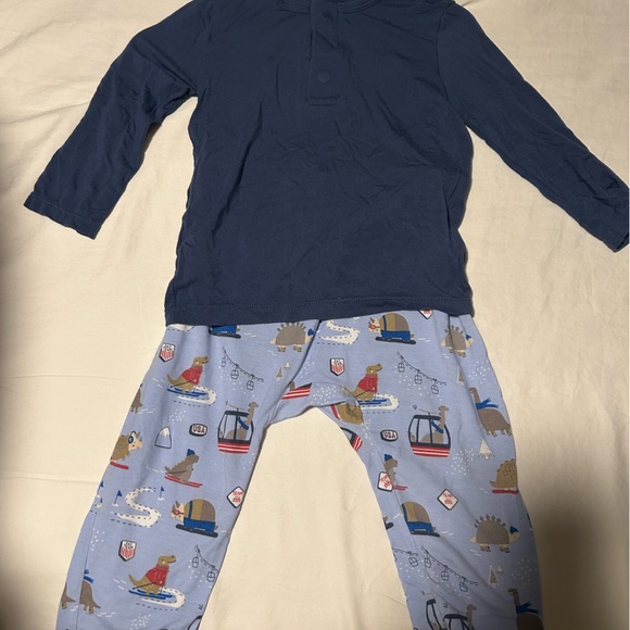 Magnetic Me Navy Pajama Set - Picture 1 of 3